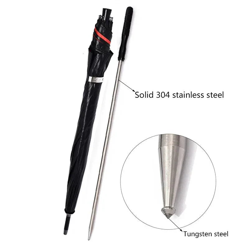2-in-1 Walking Cane & UV Protection Umbrella - Premium Windproof Hiking Aid
