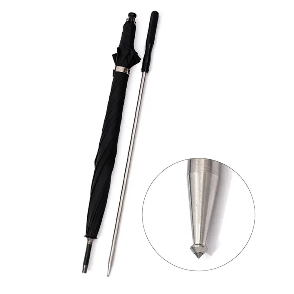 2-in-1 Walking Cane & UV Protection Umbrella - Premium Windproof Hiking Aid