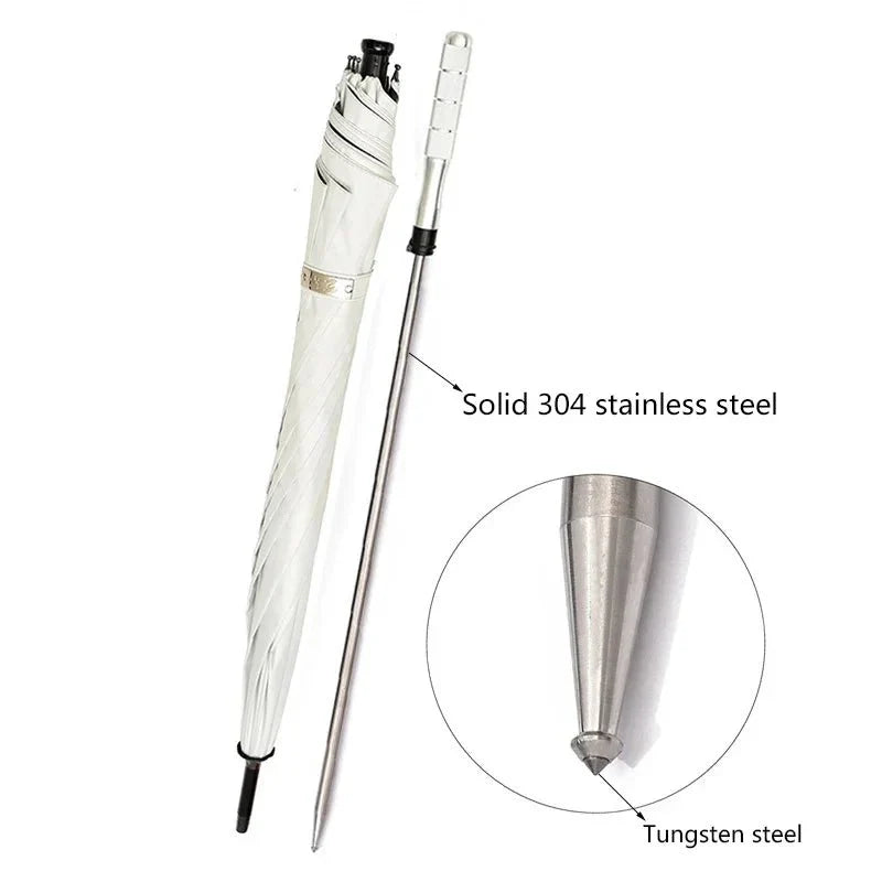 2-in-1 Walking Cane & UV Protection Umbrella - Premium Windproof Hiking Aid