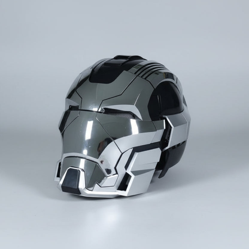 Iron Man MK17 Heartbreaker Animatronic Helmet 13-Servo Voice Control LED Wearable Collectible Prop