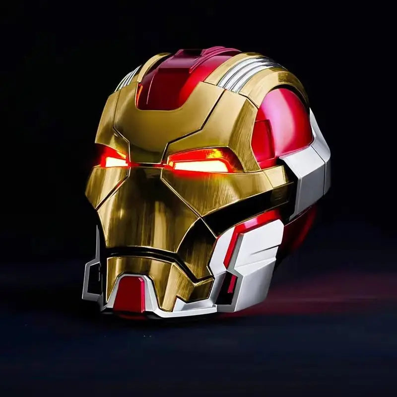 Iron Man MK17 Heartbreaker Animatronic Helmet 13-Servo Voice Control LED Wearable Collectible Prop