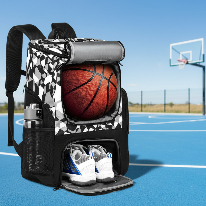 Basketball & Sports Training Backpack with Separate Compartments