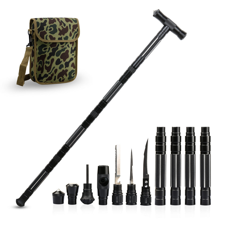 Multifunctional Survival Hiking Pole | The All-in-One Trail Companion