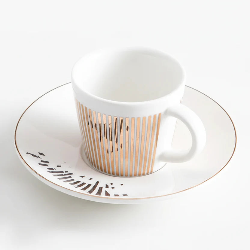 Luycho Anamorphic Mirror Reflection Cup | Creative Horse & Hummingbird Coffee & Tea Set