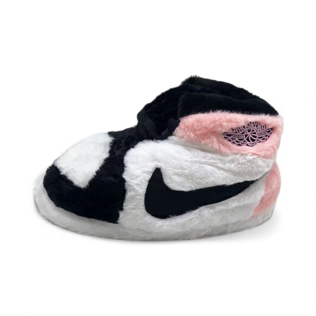 OG Baby Pink Jordan Sneaker Slippers - Best Plush Comfort Shoes