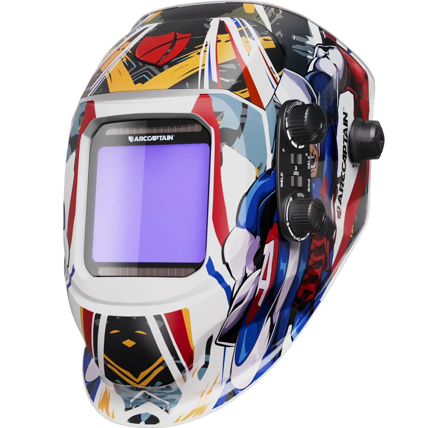 Welding Helmet - Best Large View True Color Auto-Darkening for Professionals