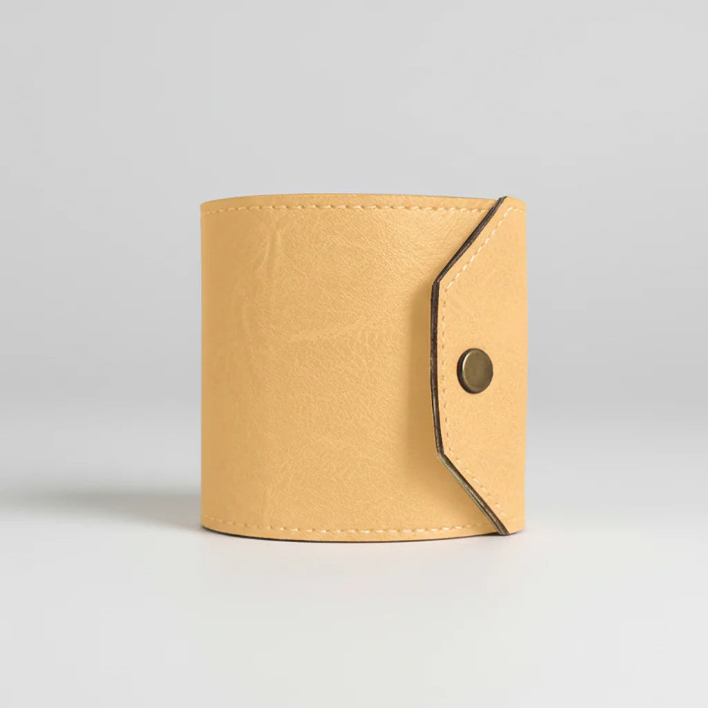 The Cash Wrap Leather Wallet – Luxury Compact Money Organizer & Fast Cash Access Holder