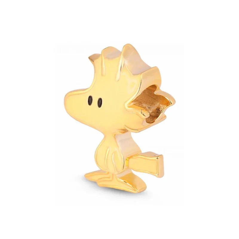 Miniso x Peanuts™ 925 Sterling Silver Snoopy Charm | Popcorn & Watermelon Edition