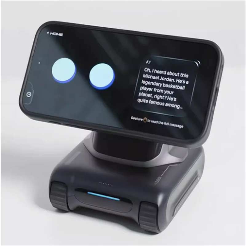 LOOi Smart Desktop Robot – AI Mobile Assistant with Face Recognition & Wireless Charging