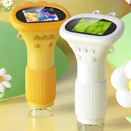 1000X Handheld Digital Microscope 2 Inch IPS Screen For Kids