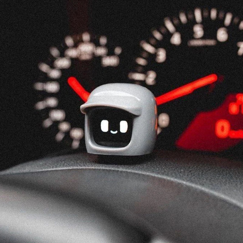 Dasai Mochi Car Mounted Robot - Best 2nd Gen Voice-Activated Dashboard Companion