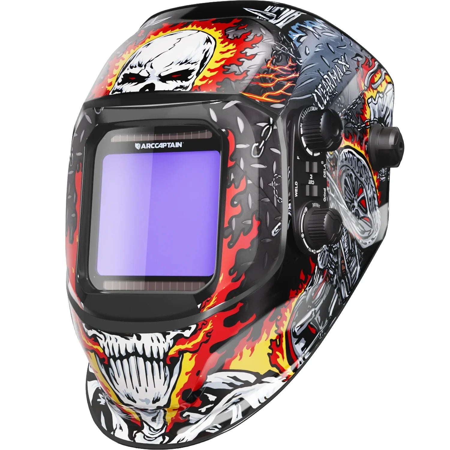 Welding Helmet - Best Large View True Color Auto-Darkening for Professionals