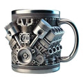 V8 Engines Stainless Steel Tankard Mug