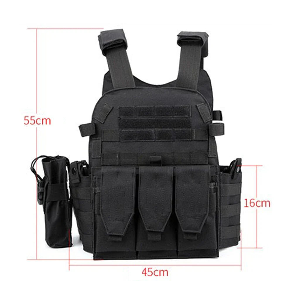 TitanStrike™ Tactical Modular Vest | Professional Hunting & Airsoft Combat Carrier
