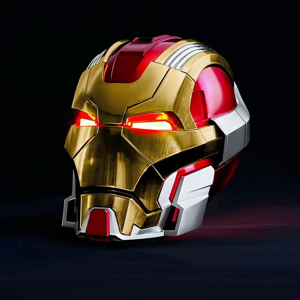 Iron Man MK17 Heartbreaker Animatronic Helmet 13-Servo Voice Control LED Wearable Collectible Prop