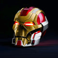 Iron Man MK17 Heartbreaker Animatronic Helmet 13-Servo Voice Control LED Wearable Collectible Prop