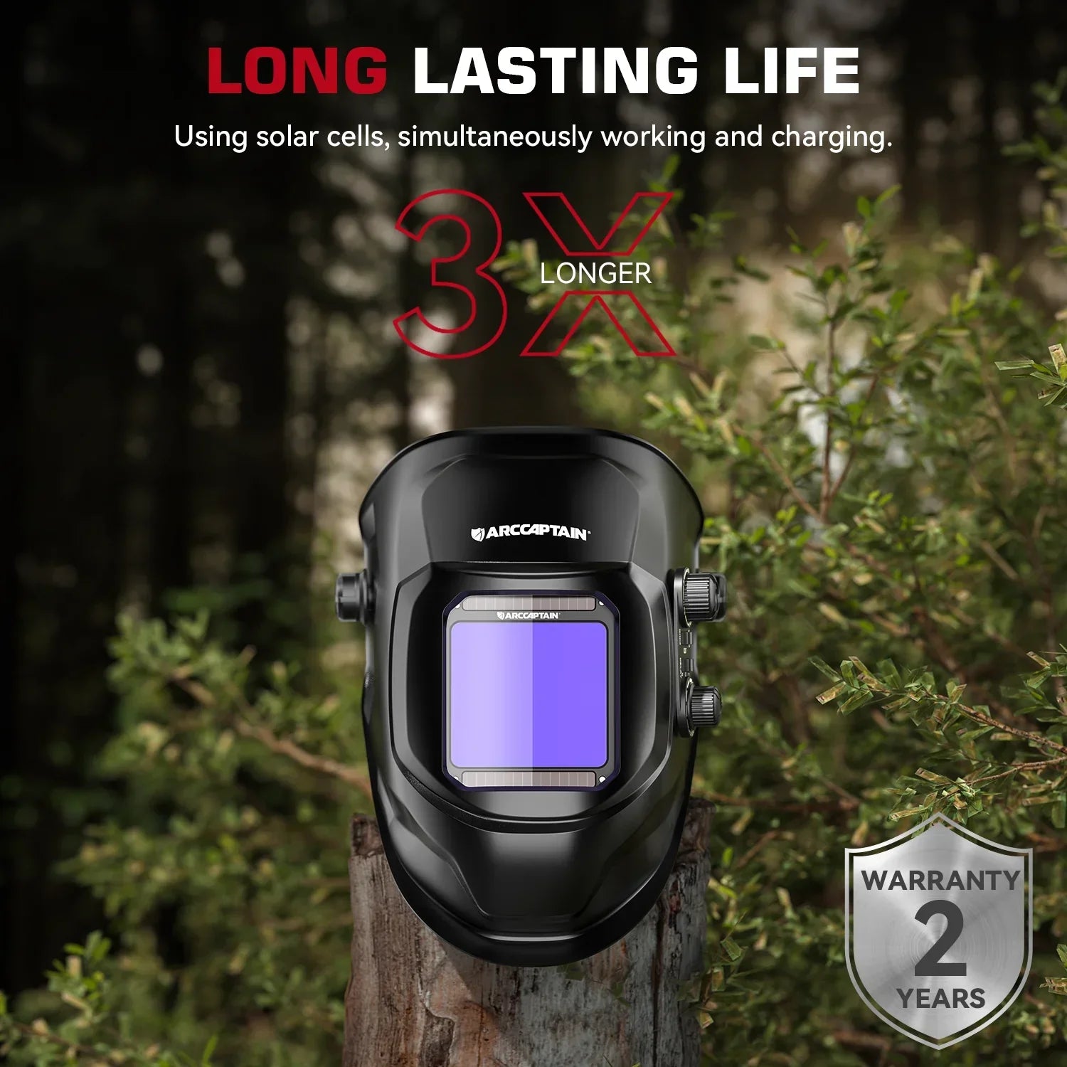 Welding Helmet - Best Large View True Color Auto-Darkening for Professionals