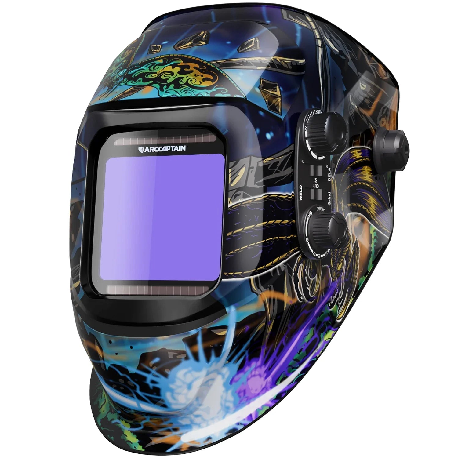 Welding Helmet - Best Large View True Color Auto-Darkening for Professionals