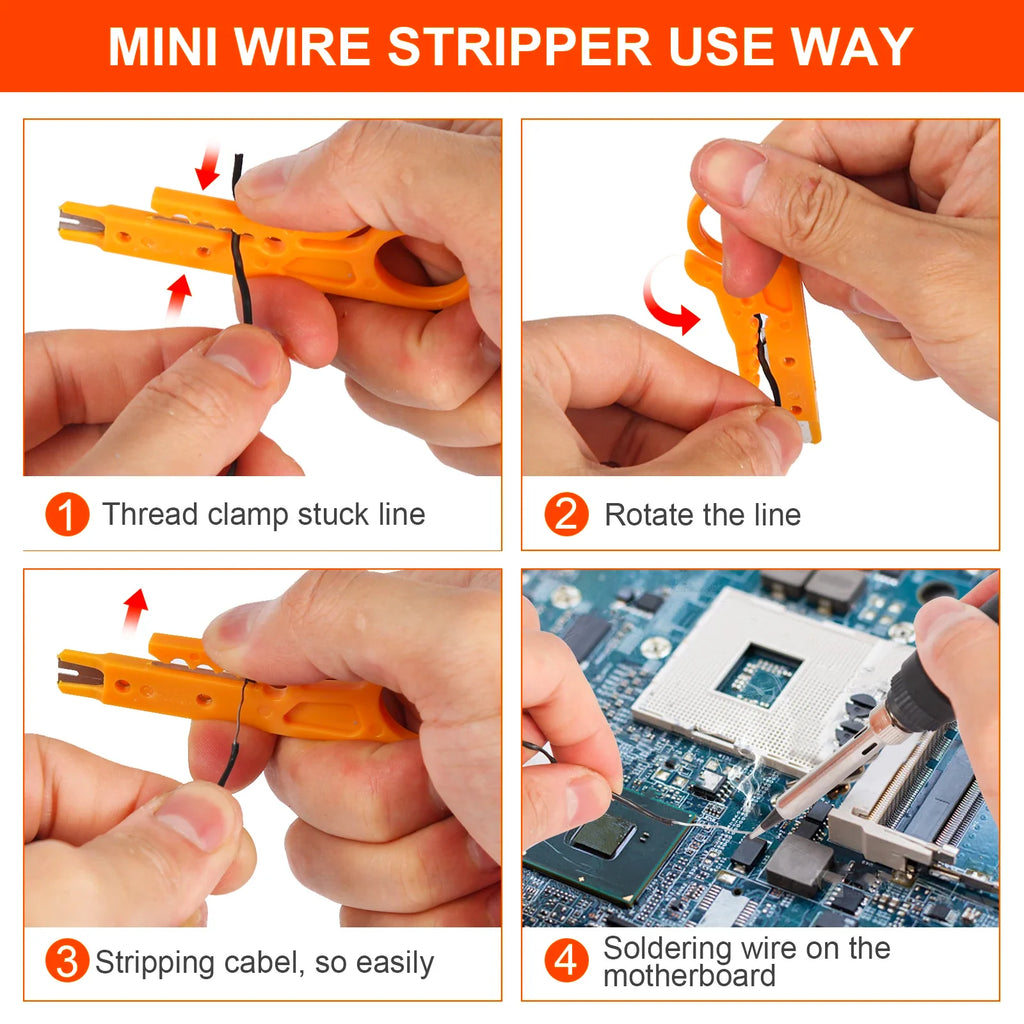 80W Digital Soldering Iron Kit – Precision Welding & Repair Tool