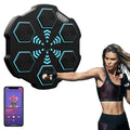 RhythmStrike: LED Music Boxing Machine with Gloves