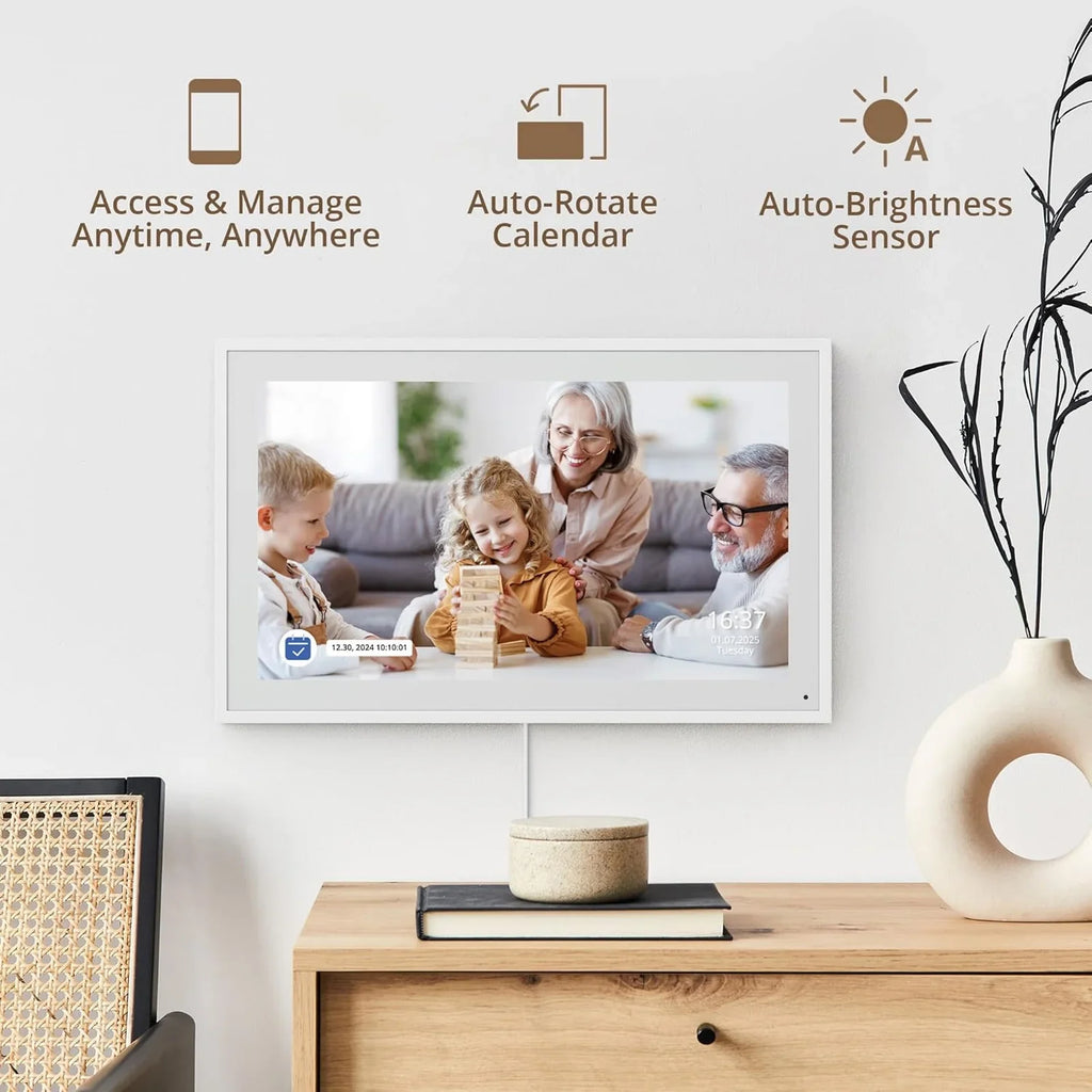 SmartHub™ 15.6-Inch Digital Family Calendar | The 2026 Home Command Center