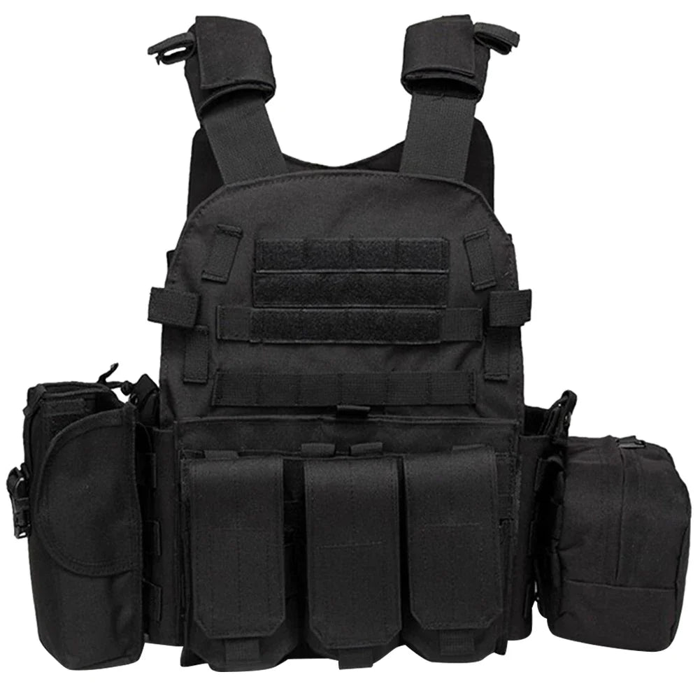 TitanStrike™ Tactical Modular Vest | Professional Hunting & Airsoft Combat Carrier