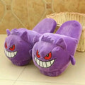 Gengar Plush Tongue-Out Slippers Soft Sole Anime Indoor Home Shoes Pokemon Ghost Type Gift Unisex