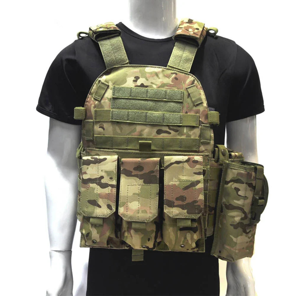 TitanStrike™ Tactical Modular Vest | Professional Hunting & Airsoft Combat Carrier
