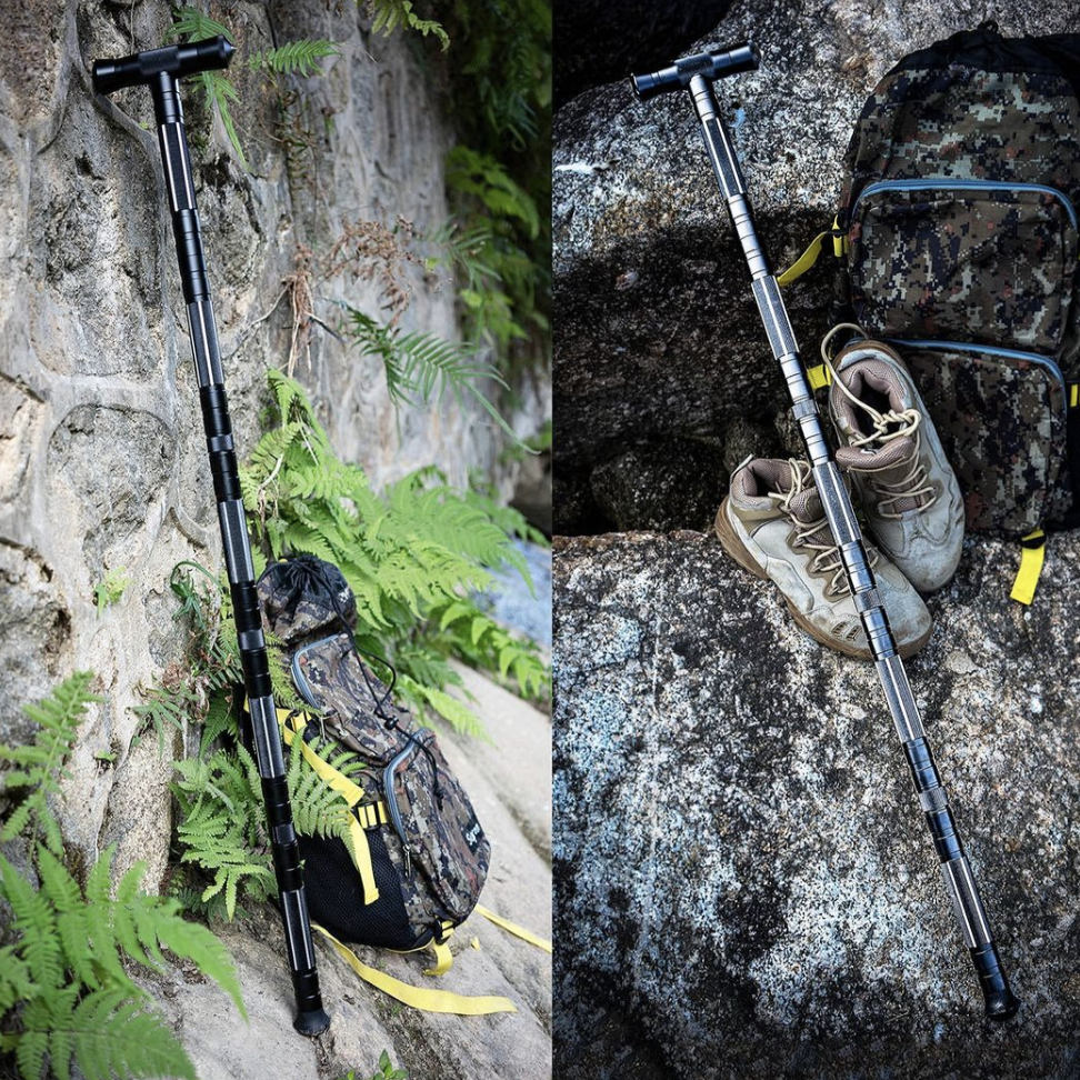 Multifunctional Survival Hiking Pole | The All-in-One Trail Companion