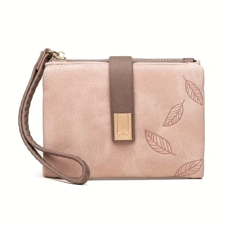 Women's Printed Short Wallet & Coin Purse