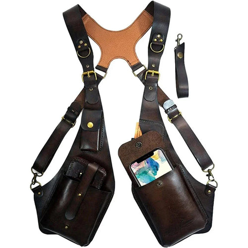 Anti-Theft Holster Bag With Adjustable Strap - Practical And Versatile Wide Harness Bag