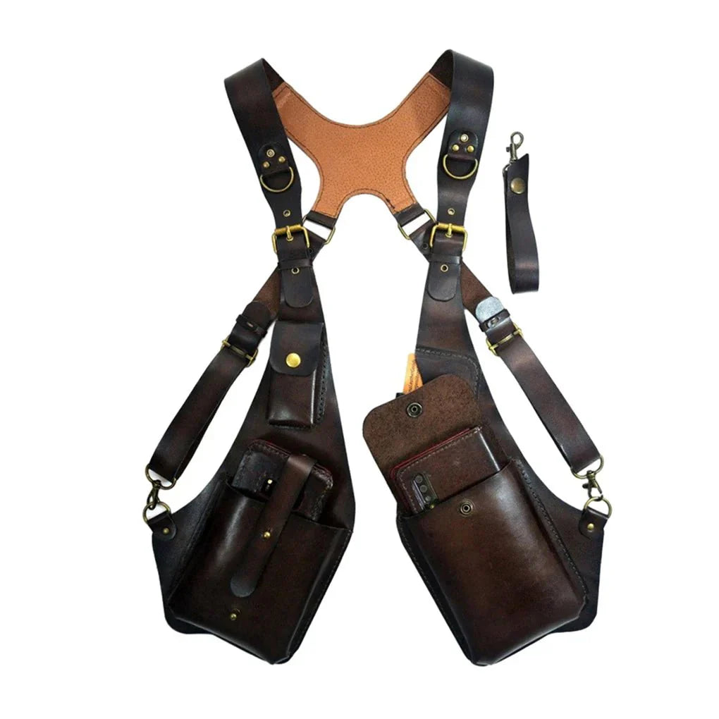 Anti-Theft Holster Bag With Adjustable Strap - Practical And Versatile Wide Harness Bag