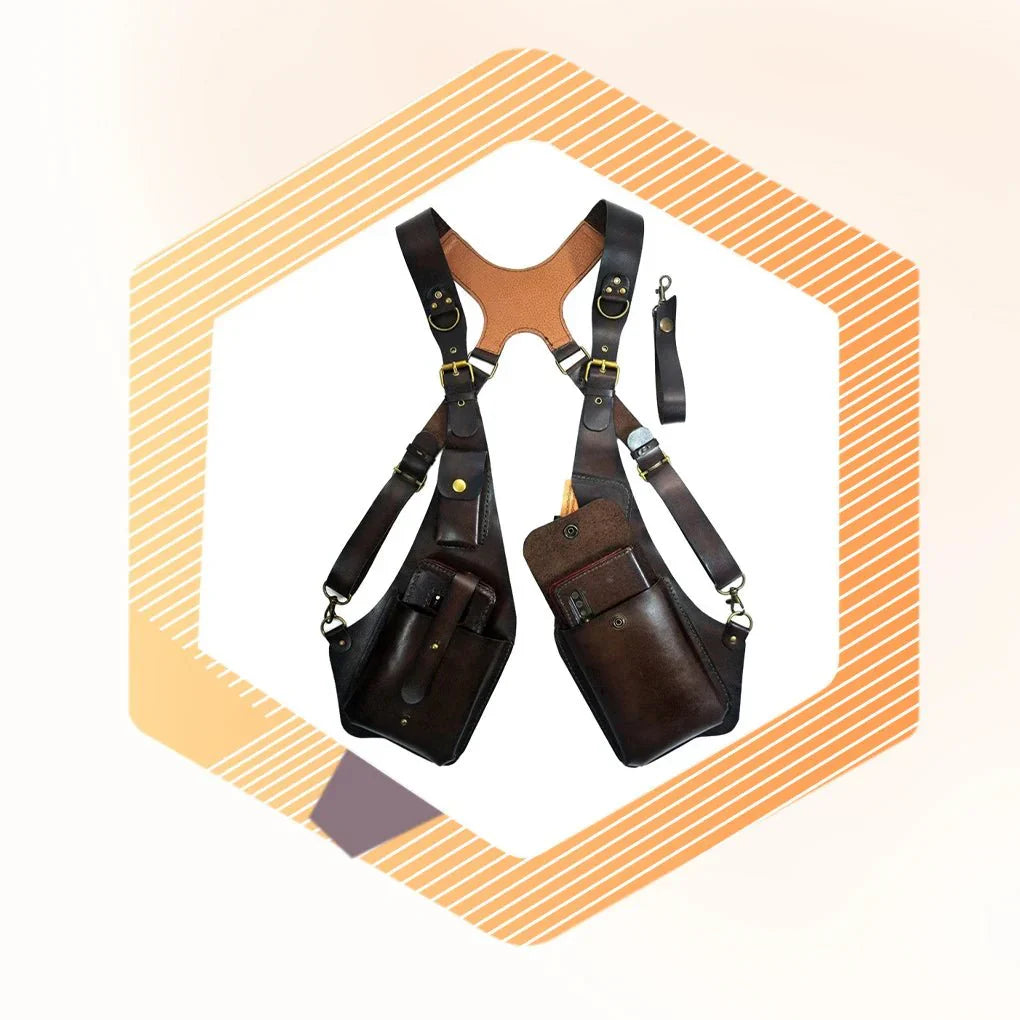 Anti-Theft Holster Bag With Adjustable Strap - Practical And Versatile Wide Harness Bag