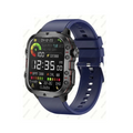 Men's Rugged GPS Smartwatch 1.96' AMOLED Bluetooth Call IP68 MIL-STD-810H Compass Altimeter 15 Days
