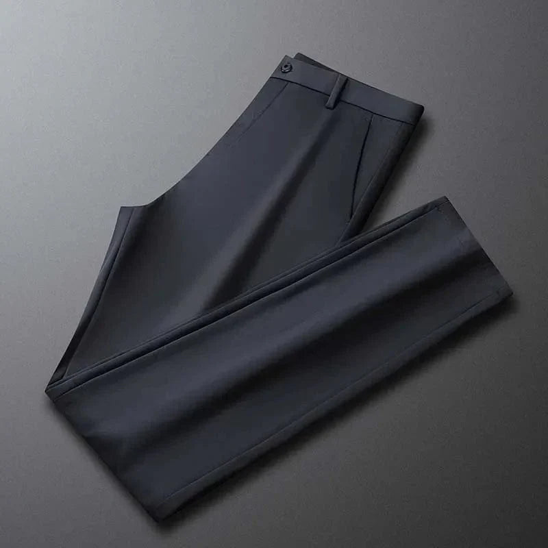 Men's Business Office Ice Silk Casual Pants