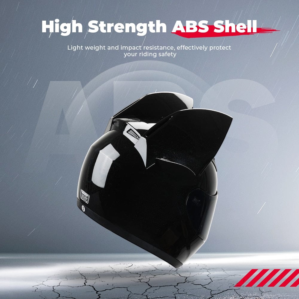 CatEars Detachable Cat-Ear Motorcycle Helmet DOT ECE Certified Limited Edition Full Face Anti-Fog