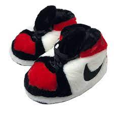 Jordan Max Air Retro Sneaker Slipper Dunk House Shoes Plush Comfort Non-Slip Indoor Unisex Gift
