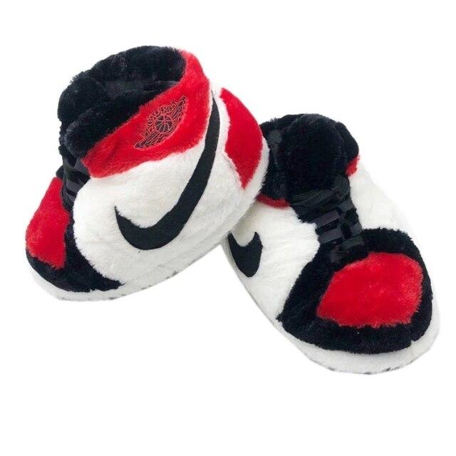 Jordan Max Air Retro Sneaker Slipper Dunk House Shoes Plush Comfort Non-Slip Indoor Unisex Gift