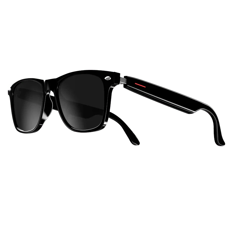 E13 Bluetooth Smart Cycling Glasses Open Ear Audio Waterproof UV400 Anti-Blue Light Replaceable Lens