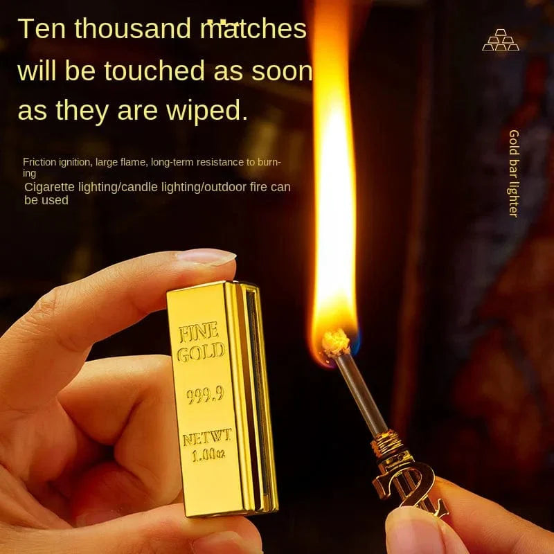 FlameMatch: Gold Key Chain Kerosene