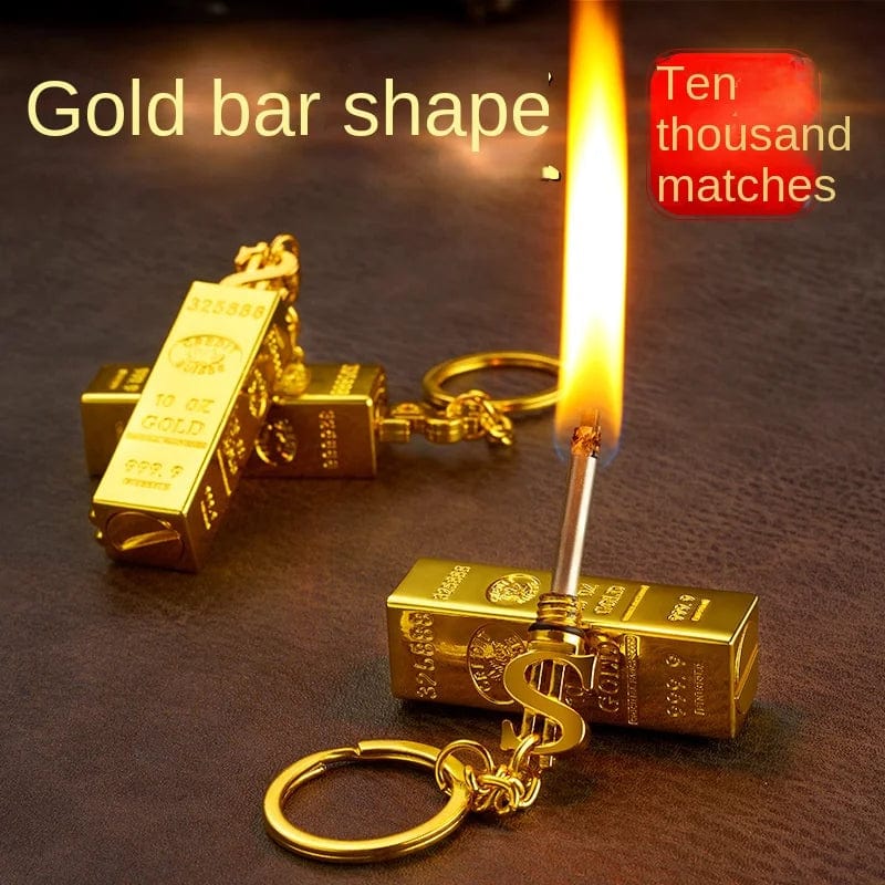 FlameMatch: Gold Key Chain Kerosene