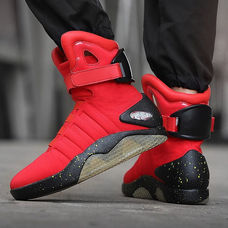 GlowStrides LED Sneaker Boots Back to the Future 2026 Edition 7-Color USB-C Rechargeable Unisex