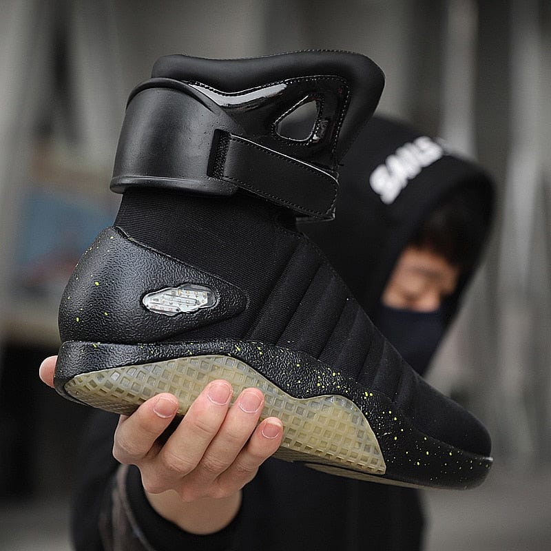 GlowStrides LED Sneaker Boots Back to the Future 2026 Edition 7-Color USB-C Rechargeable Unisex