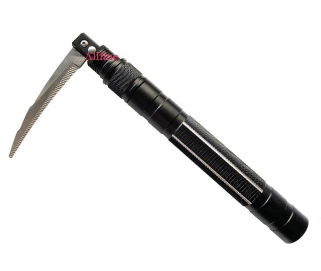 Heavy Duty Collapsible Walking Stick - Best Multifunctional Trekking Hiking Pole