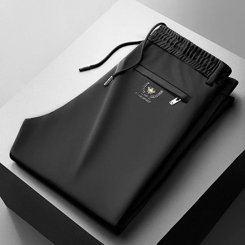 Ice Silk Cool Mens Pants - Summer Thin Quick-Drying Sweatpants