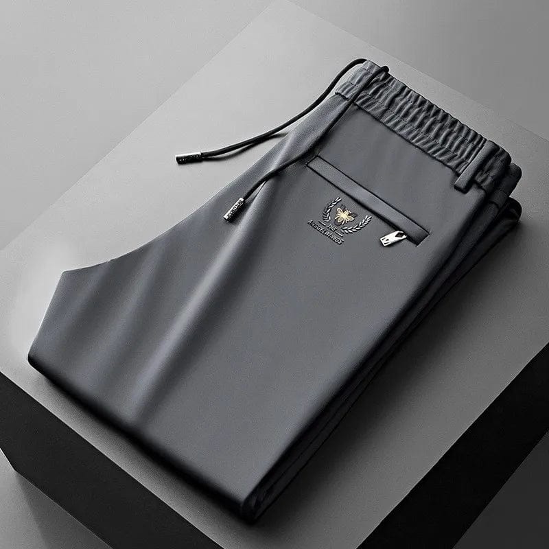 Ice Silk Cool Mens Pants - Summer Thin Quick-Drying Sweatpants