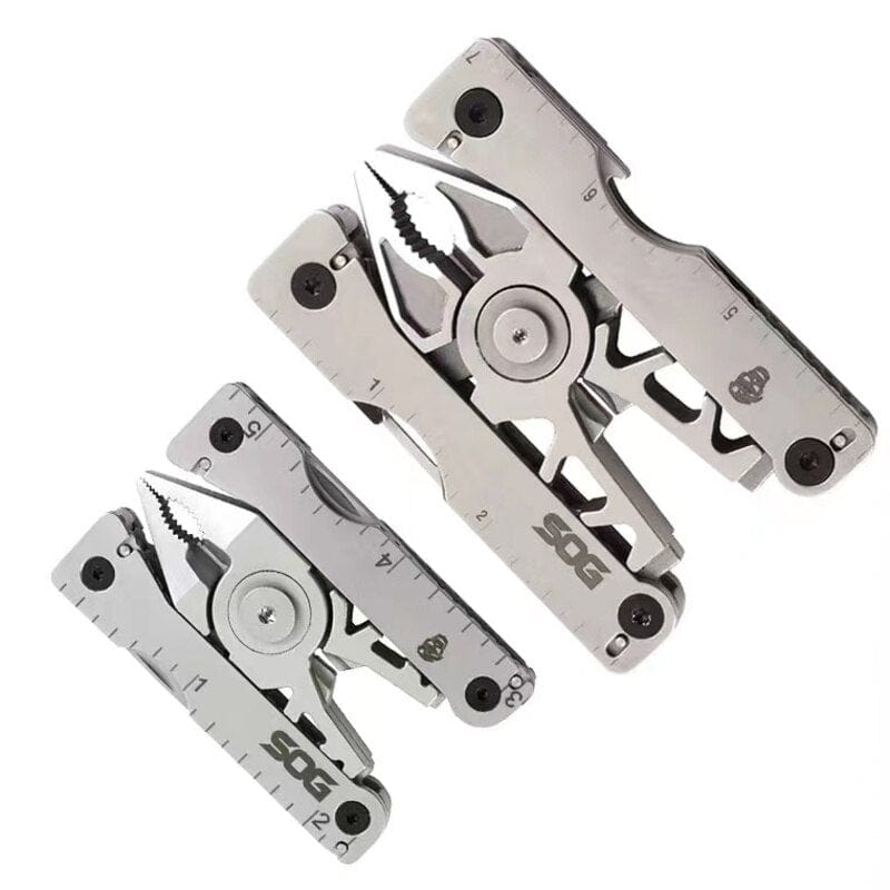 MacGyver SOG SN1001 Survival Multi-Tool Folding Belt 16-in-1 EDC Tactical Camping Hiking Gift