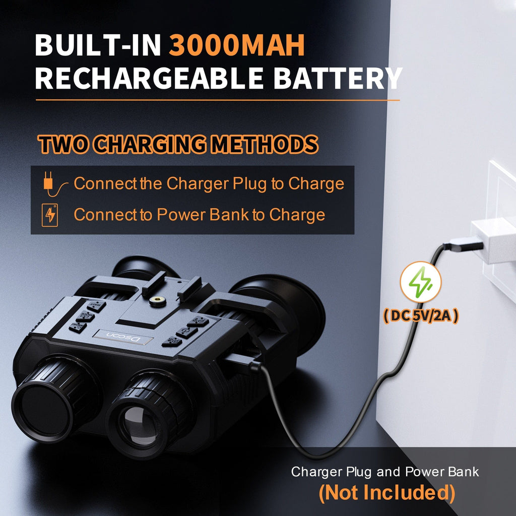 NightHunter Pro-X Premium Tactical Infrared Night Vision Binocular Goggles