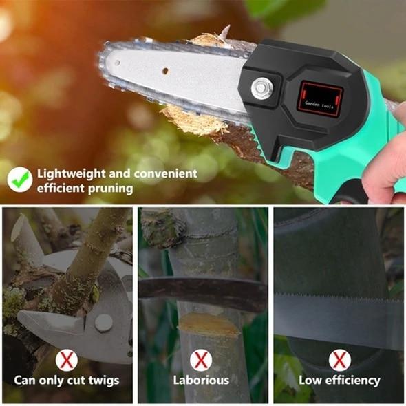 Portable Electric Mini Pruning Saw - Best Cordless Garden Tool