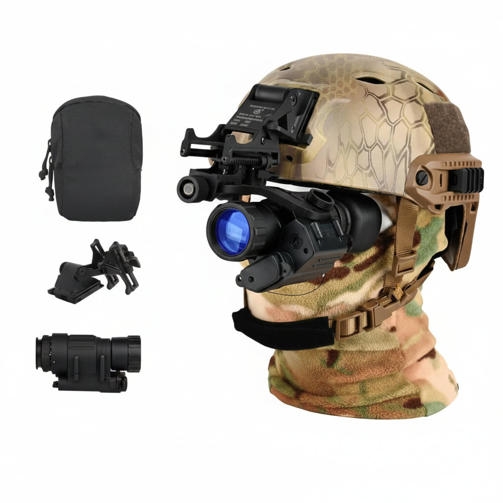 GZ27-0008 Digital PVS-14 Night Vision Monocular IR Illuminator Helmet Rail Mount Hunting Airsoft